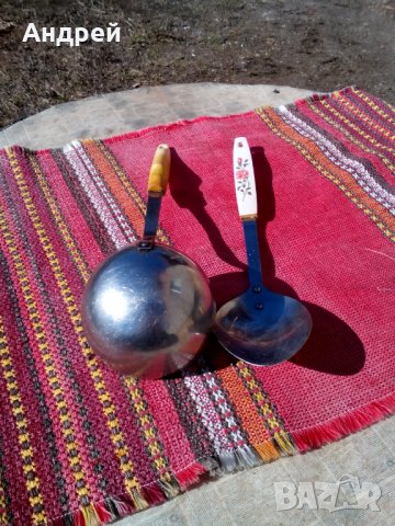 Стар черпак,лъжица ROSTFREI, снимка 4 - Антикварни и старинни предмети - 24397155