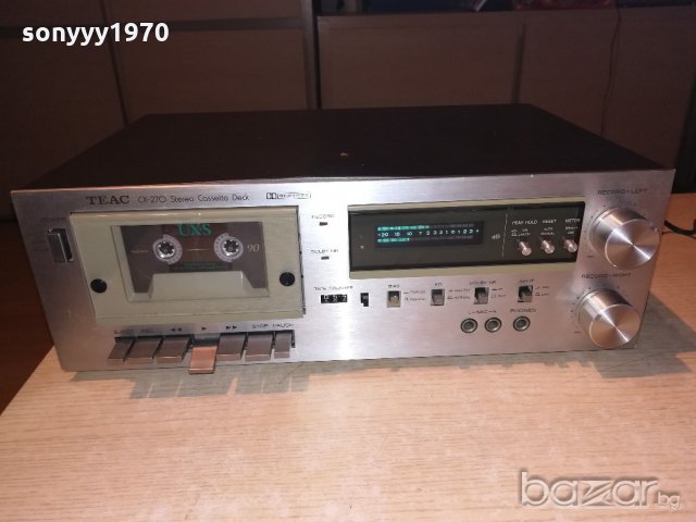 Teac cx-270-made in japan-нов внос швеицария, снимка 4 - Декове - 20565069