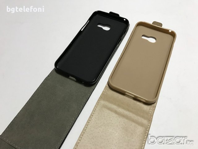 Samsung Galaxy A3 2017 калъф тип тефтер със силиконово легло, снимка 8 - Калъфи, кейсове - 17309262