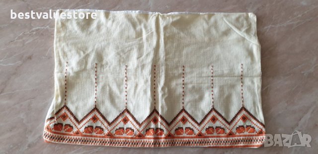 Памучна Пъстра Ръчно Тъкана Калъфка За Възглавница 57-38см