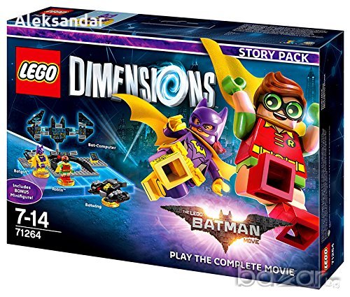 Нов ps4/ps3 Lego Dimensions Batman Movie Story Pack лего батман