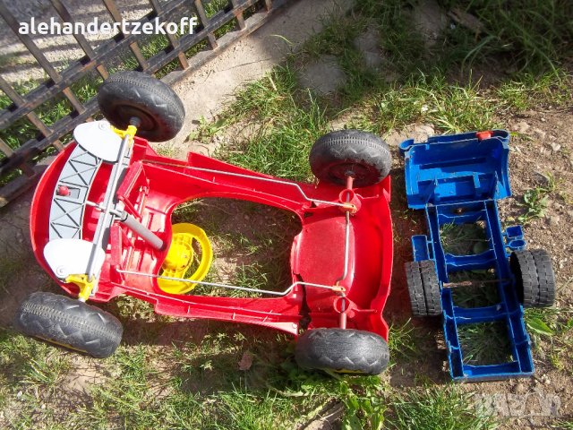 Детска количка с педали и камион за ремонт или части, снимка 3 - Коли, камиони, мотори, писти - 25509834