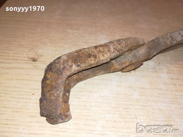 поръчани-извити ковашки клещи-47см, снимка 13 - Клещи - 21094525