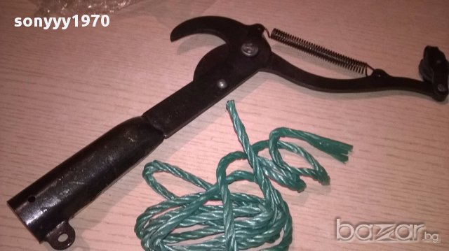 Нова ножица за клони с въже за рязане от разстояние 34см