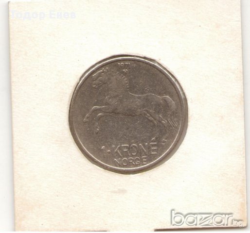 ++Norway-1 Krone-1971-KM# 409-Olav V++