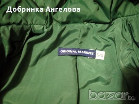 Зимно яке Original Marines, снимка 2 - Бебешки якета и елеци - 21440084