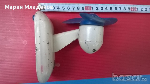 Ретро мини вентилатор-70год, снимка 3 - Антикварни и старинни предмети - 11828865