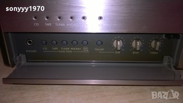 denon stereo amplifier-made in japan-внос англия, снимка 12 - Ресийвъри, усилватели, смесителни пултове - 22842223