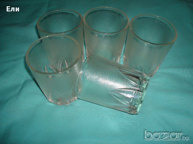 Нови Стъклени Чаши-Разпродажба, снимка 5 - Чаши - 13057045