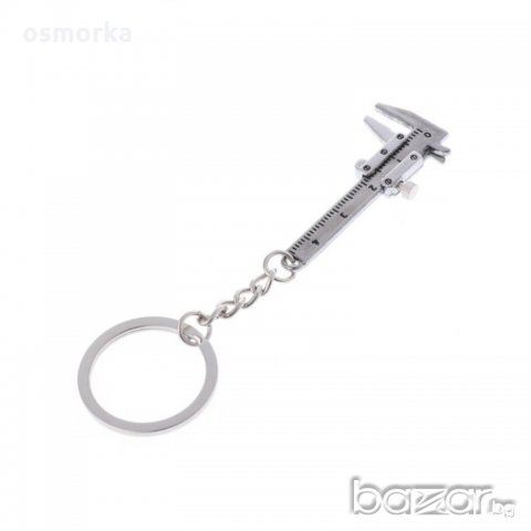 Шублер ключодържател метален 40мм 4см джобен"инструмент" нов, снимка 3 - Други ценни предмети - 14079367