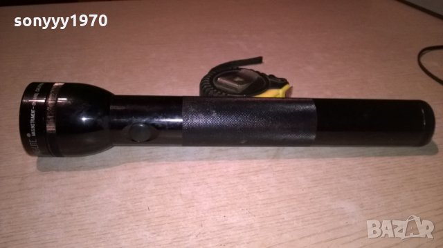 mag-lite usa=метален прожектор 31см-внос швеицария, снимка 1 - Оборудване и аксесоари за оръжия - 22355078