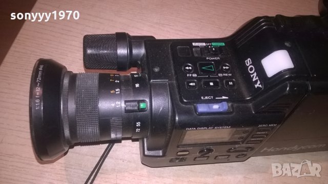 sony ccd-v90e video8 pro-made in japan-камера-внос швеицария, снимка 7 - Камери - 23869556