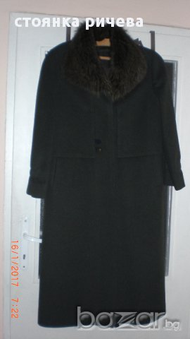 продавам ново черно елегантно палто-от Германия