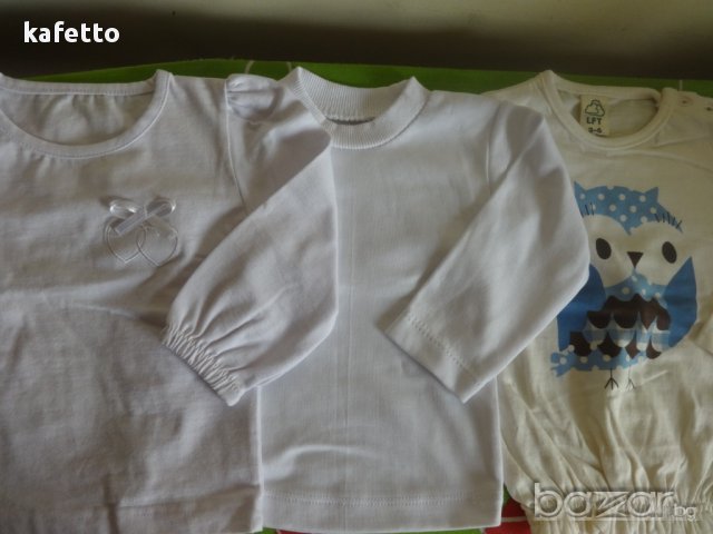 Няколко нови блузки, снимка 1 - Бебешки блузки - 11960296