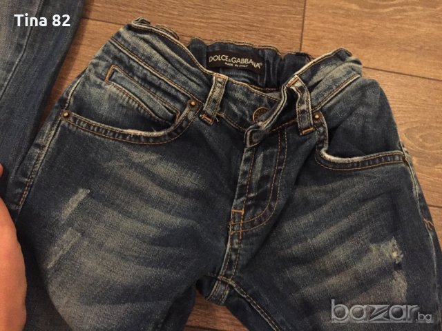 Trussardi, Dolce & gabbana , Antony Morello детски дънки, снимка 5 - Детски панталони и дънки - 19486147