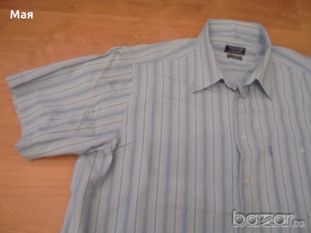 Елегантна и красива мъжка риза голям размер, снимка 4 - Ризи - 19846910