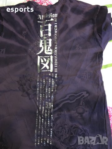 Мъжка тениска AFFLICTION HORIYOSHI TAISHAKU Heroes & Demons Asian Design S Small, снимка 2 - Тениски - 25982806
