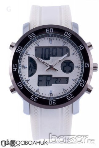 часовник chronograph 2 mode quartz+digital, снимка 2 - Мъжки - 11044370