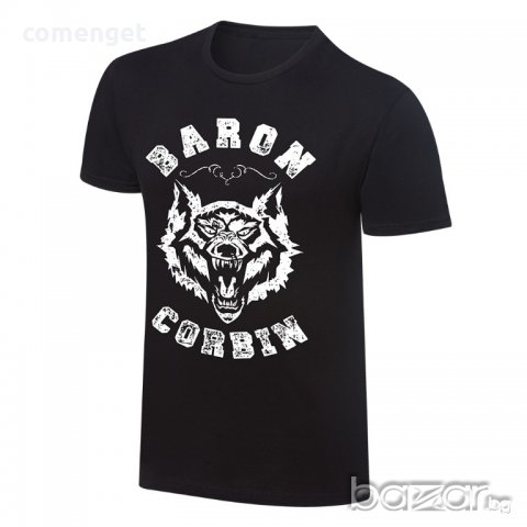  WWE! Мъжки и Детски Кеч тениски BARON CORBIN! Поръчай модел с ТВОЯ ИДЕЯ!!! 