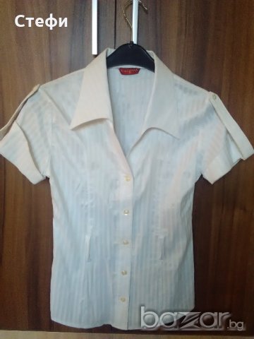 Дамска риза къс ръкав  , снимка 2 - Ризи - 21485216