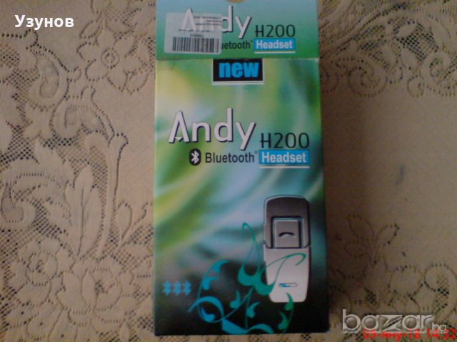 Bluetooth слушалка Andy H200, снимка 2 - Слушалки, hands-free - 20362978