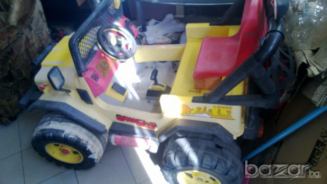 grande caucho-голям детски джип, снимка 7 - Коли, камиони, мотори, писти - 7642510