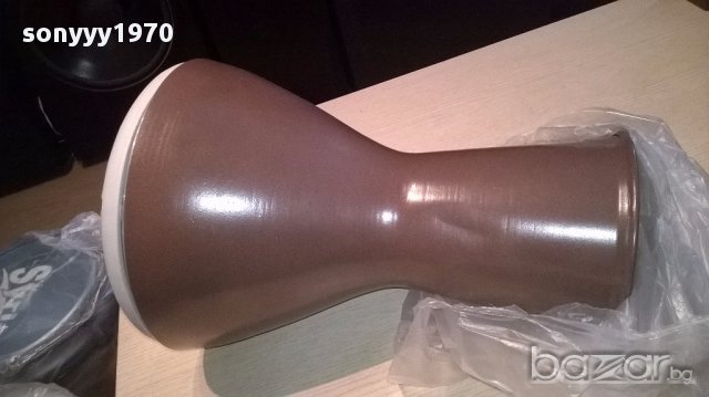 НОВА Голяма тарамбука 40/25см-метална-нова от сирия