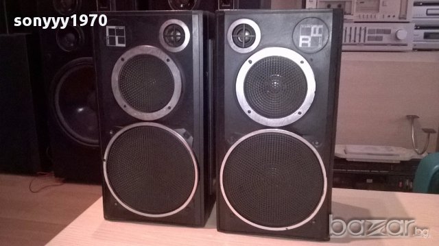 Тонколони 2 броя от голям двукасетъчен са-33/16/17см-внос швеицария, снимка 2 - Тонколони - 14113201