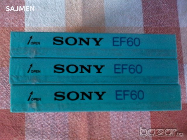 SONY EF60 аудио касети, снимка 5 - Други - 16374116