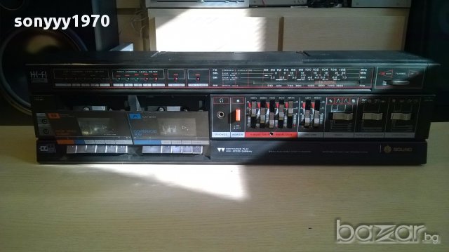 Гоолям двукасетъчен-внос швеицария, снимка 6 - Ресийвъри, усилватели, смесителни пултове - 13980319