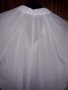 Дамска широка тънка блуза с дълъг ръкав бяла, снимка 4