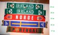 Национални отбори - Футболни шалове / Ireland / Norway / Sweden / Portugal, снимка 2