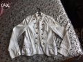 Бяло вталено дънково дамско сако H&M, снимка 1 - Сака - 11093122