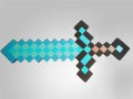 Диамантен меч Майнкрафт 60см  кирка Minecraft Маинкрафт, снимка 7