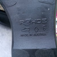НОВИ дамски сандали ROHDE®, 100% естествена кожа, made in EUROPE, AUSTRIA,39 - 40, GOGOMOTO.BAZAR.BG, снимка 8 - Сандали - 22330488