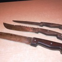 три стари ножа-ретро колекция-37/34/30см, снимка 2 - Колекции - 21073492