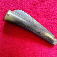 Стара джобна ножка с дръжка от рог, снимка 1 - Антикварни и старинни предмети - 24836603