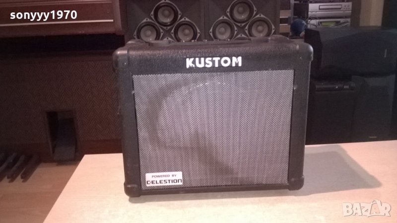 kustom by celestion kga16 usa-guitar amplifier-внос англия, снимка 1