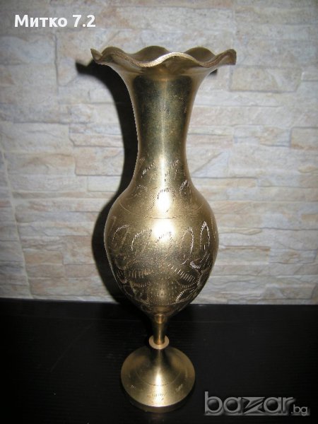 бронзова  ваза, снимка 1