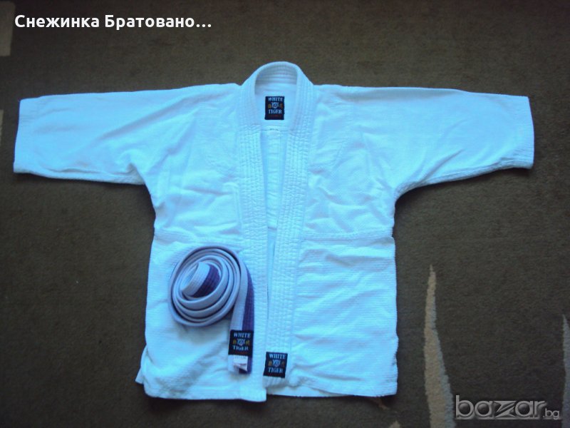 Кимоно за джудо White Tiger за млади бойци, снимка 1