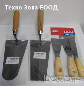 Комплект мистрии и шпакли, 5бр./к-т, снимка 1