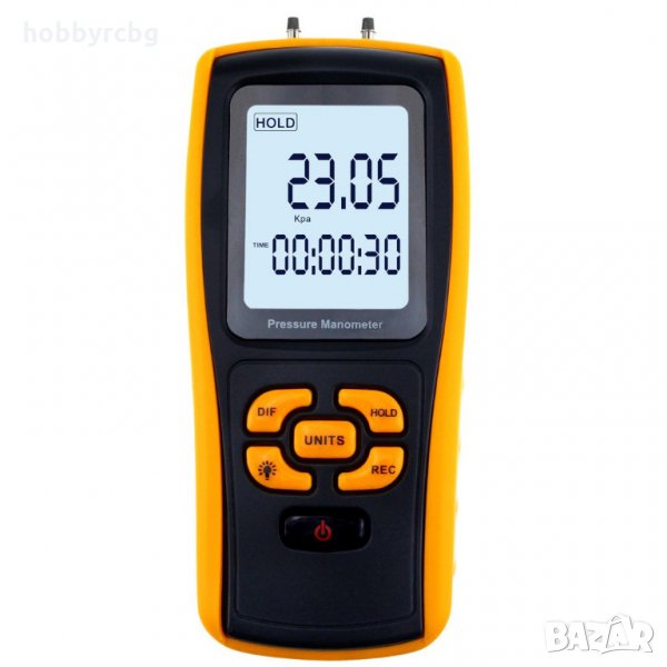 Дигитален USB манометър за диференциално налягане, снимка 1
