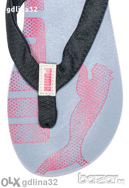Нови Puma Black&gray Flip-flops н 39  , снимка 1