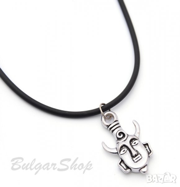 😈🪄Supernatural колие с глава с рога - Окултна - Дийн носи такава, снимка 1