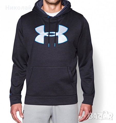 Under Armour Big Logo Fleece Hoodie, снимка 14 - Суичъри - 25116144