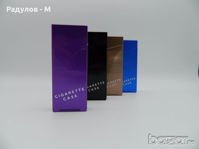 Кутия за слим цигари 100мм метална / 5725, снимка 3 - Табакери - 19354678