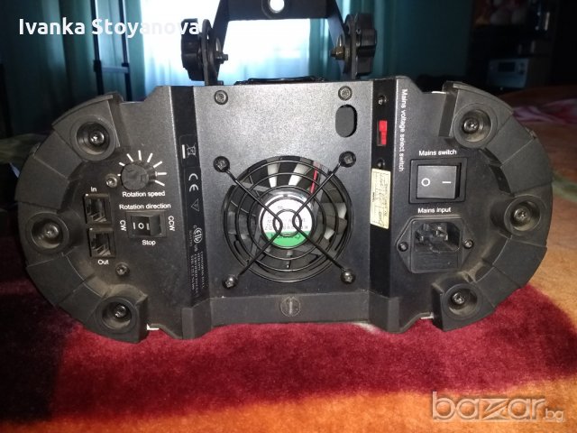 Продавам клубен прожектор MARTIN Mania PR1 с дистанционно, снимка 3 - Обзавеждане за заведение - 20528651