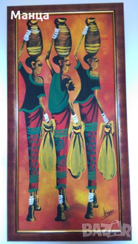 Африкански картини, снимка 5 - Картини - 22695388