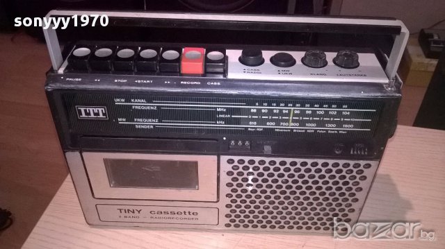 Itt tiny-made in germany-внос швеицария, снимка 6 - Ресийвъри, усилватели, смесителни пултове - 13704836