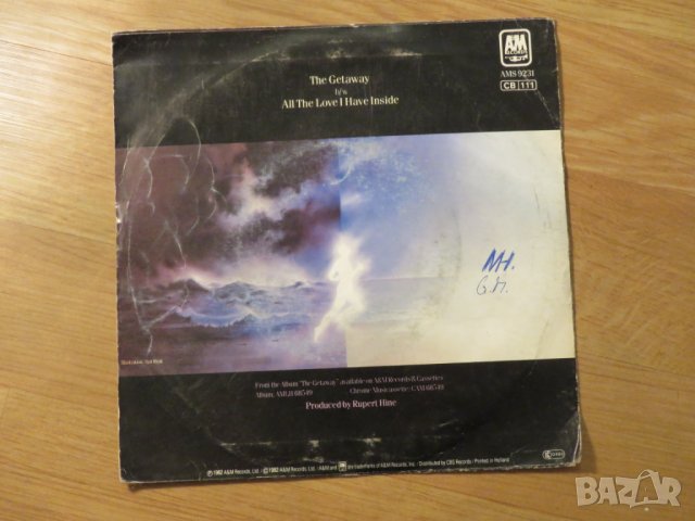 малка грамофонна плоча Крис де Бърг, Chris De Burgh - The Gateway - изд.80те г., снимка 2 - Грамофонни плочи - 24945549